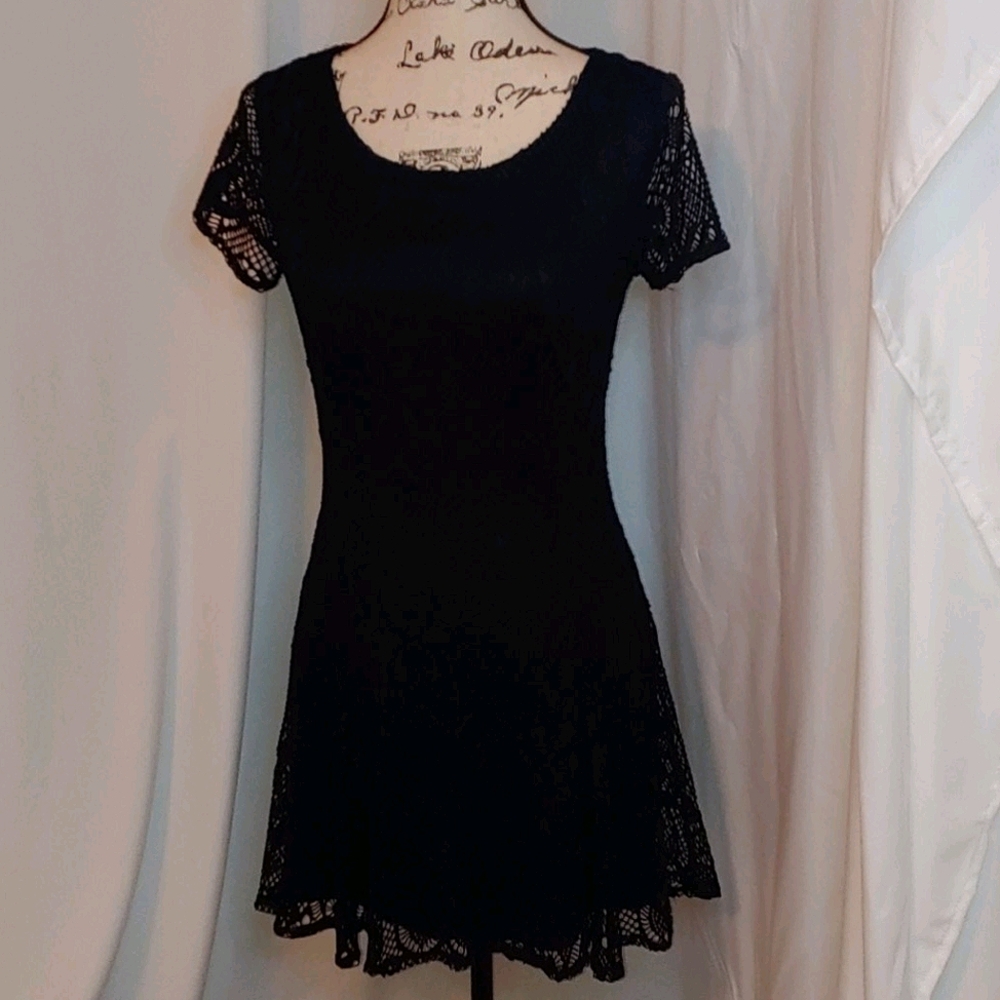 Lace Skater Dress